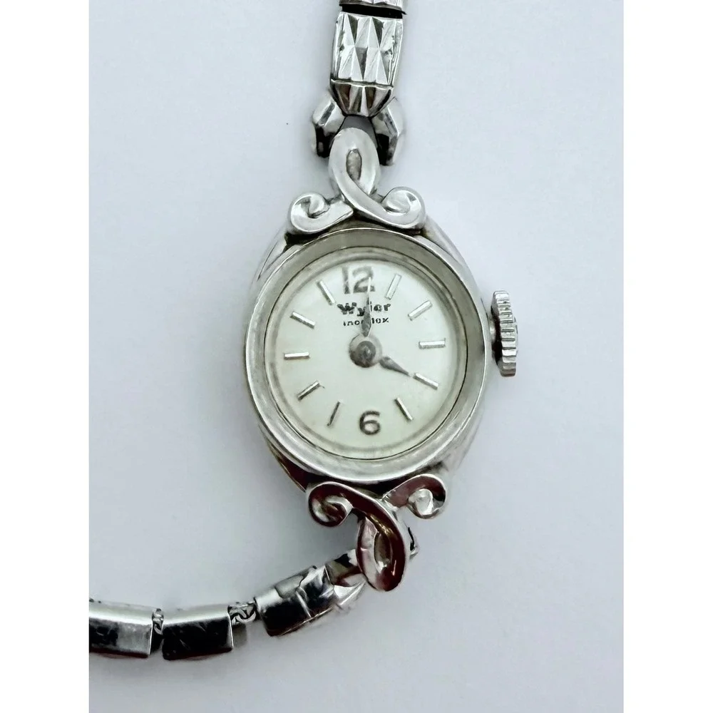 Vintage‎ Wyler Incaflex Ladies 10K RGP Manual Wind Watch Running